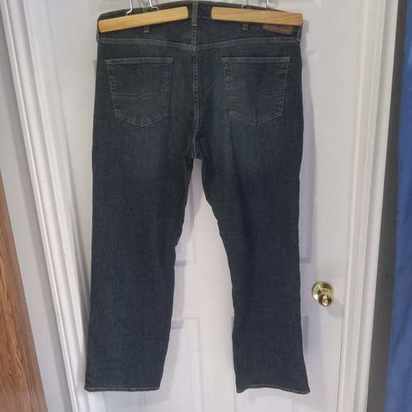 Levi's Jeans 40 x 32 Signature Gold Mens Dark Blue Denim - Picture 3 of 4